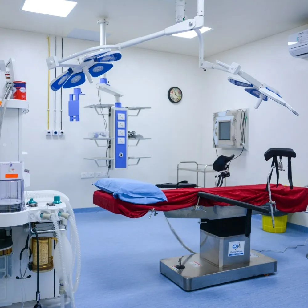 Operation theatre at AMVI Hospitals