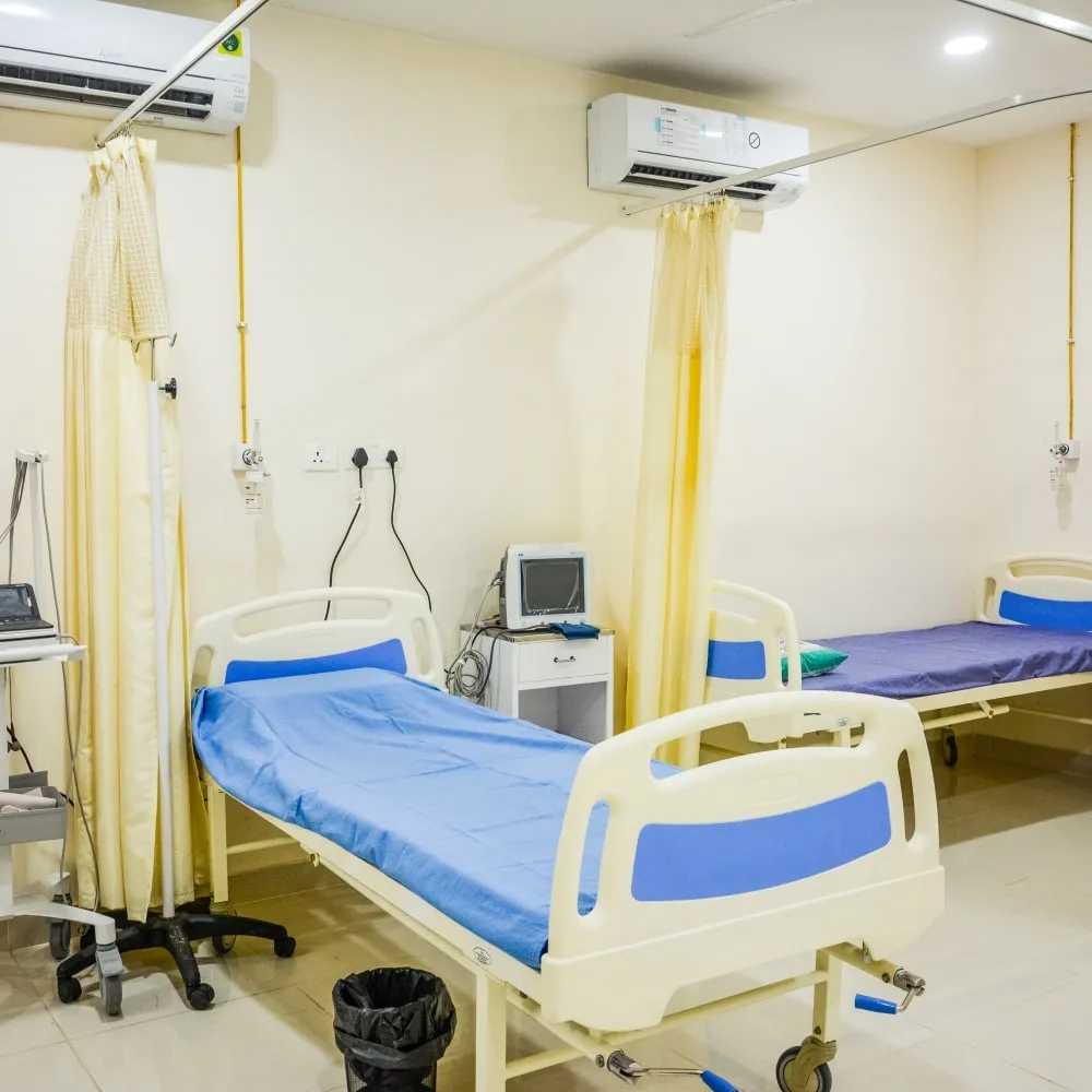 Recovery ward at AMVI Hospitals