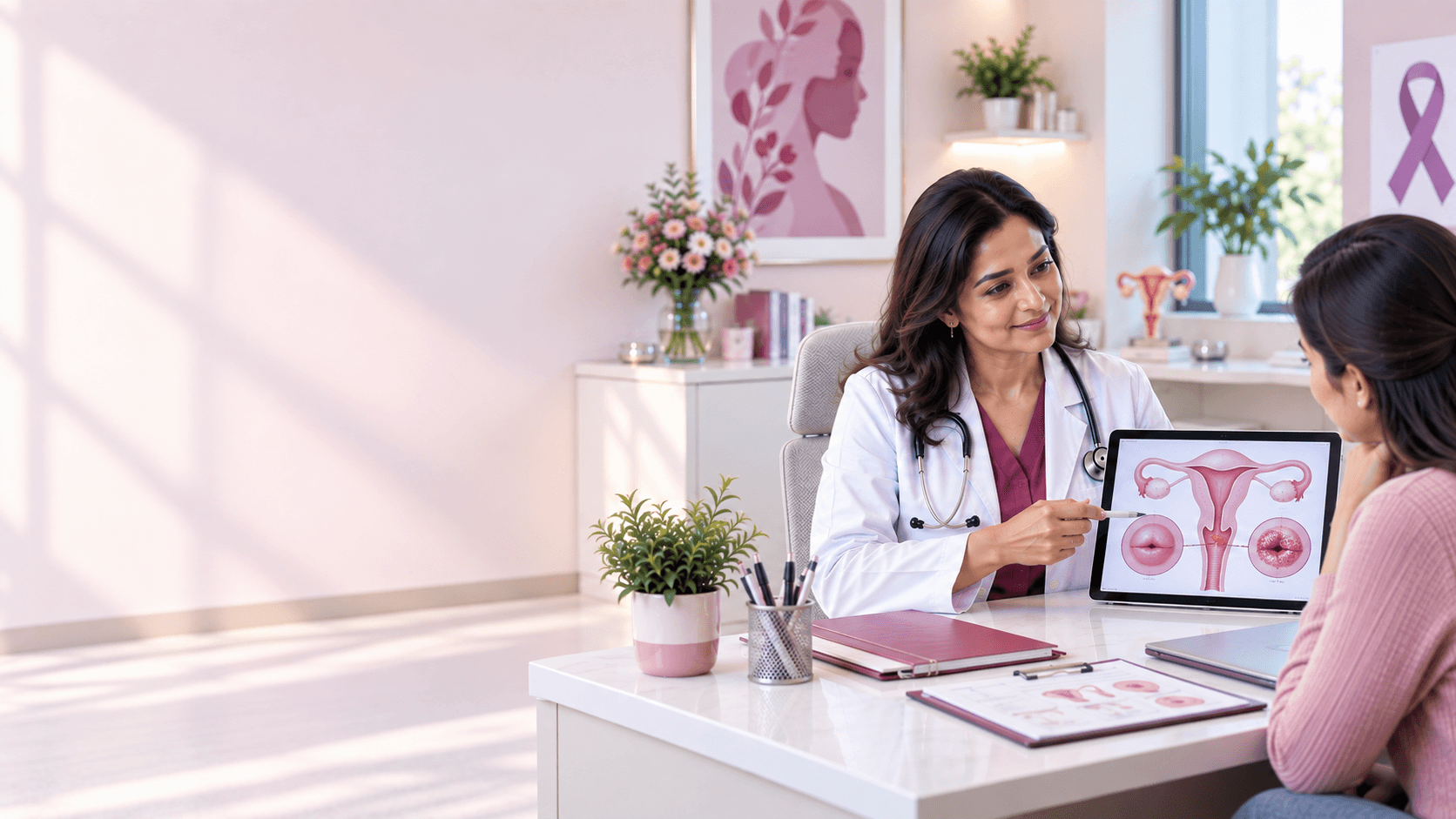 Gynaecological cancer consultation at AMVI Hospitals, Hyderabad
