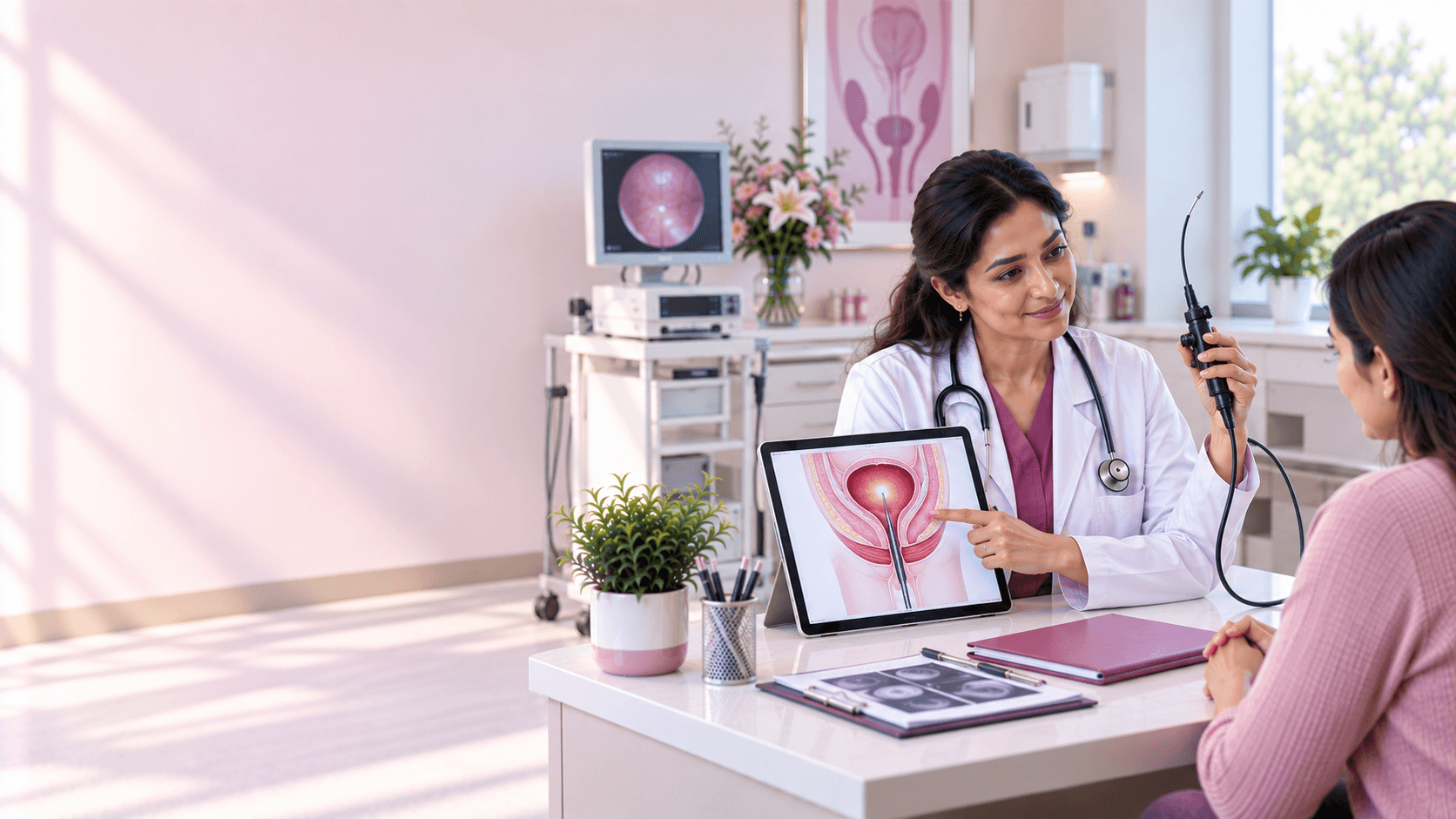 Cystoscopy consultation at AMVI Hospital