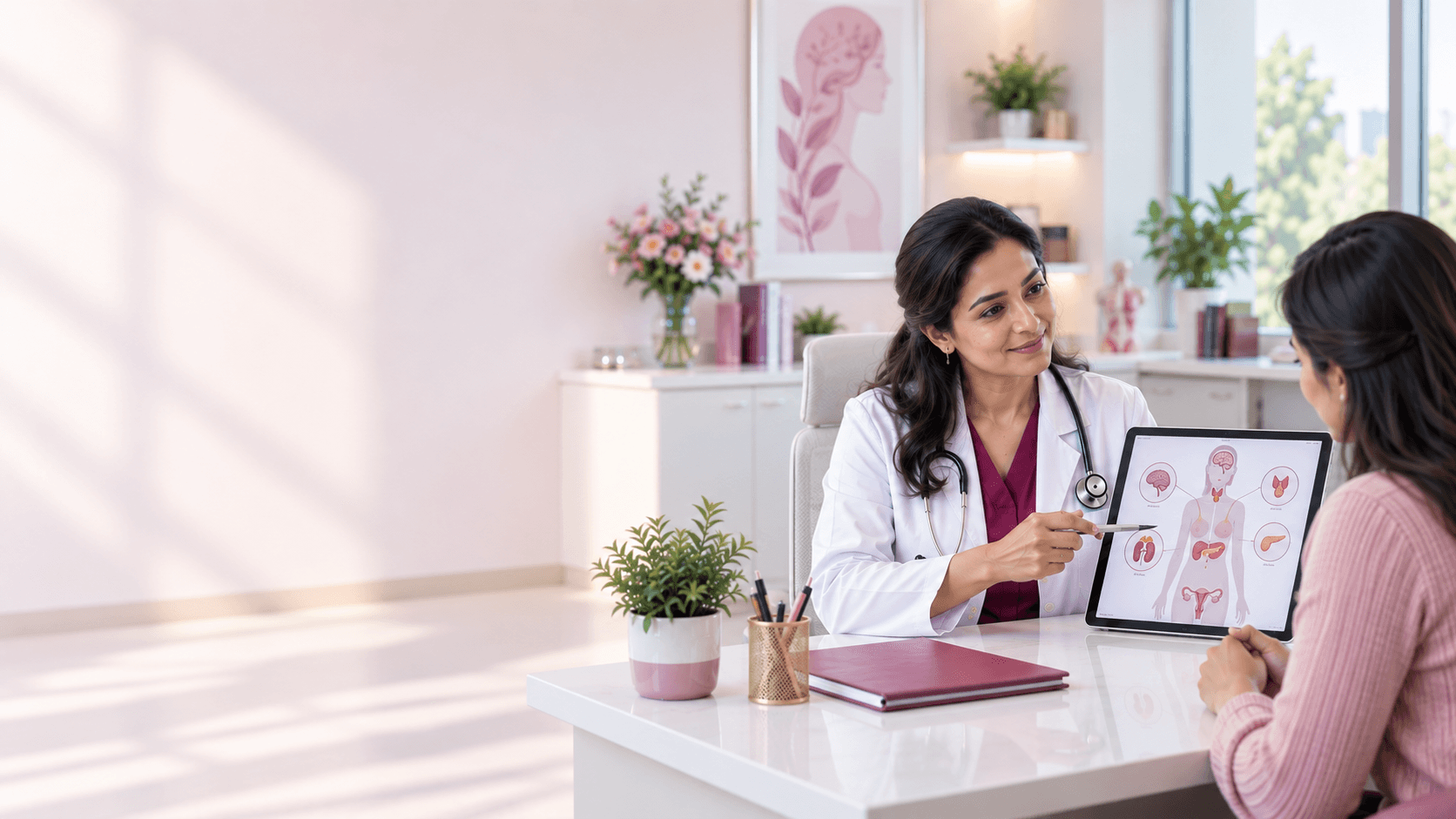 Hormonal imbalance consultation at AMVI Hospital