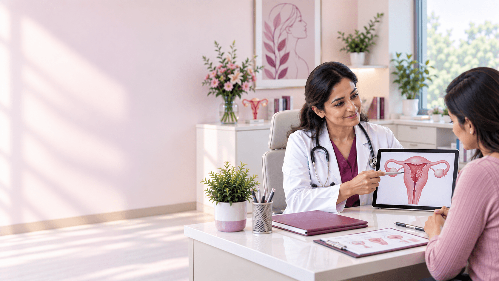 Endometrial cancer consultation at AMVI Hospital