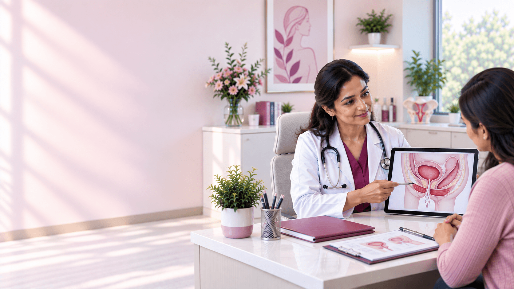 Urinary incontinence consultation at AMVI Hospital